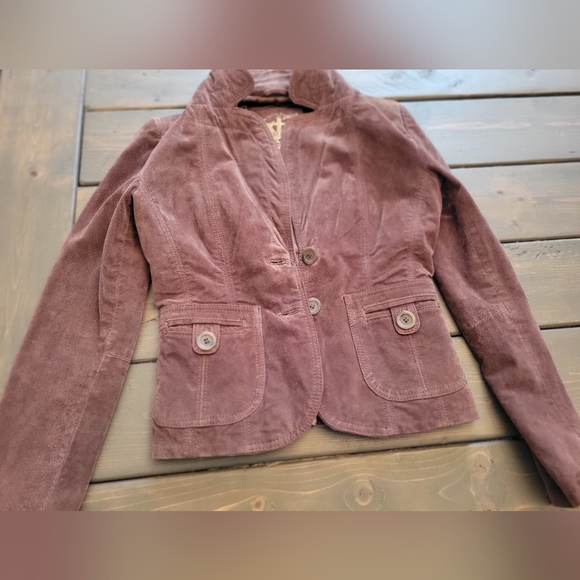 vintage edition Jackets & Blazers - Women's Purple Corduroy Jacket